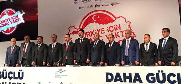 Press Conference of the Time to Earn for Türkiye Campaign